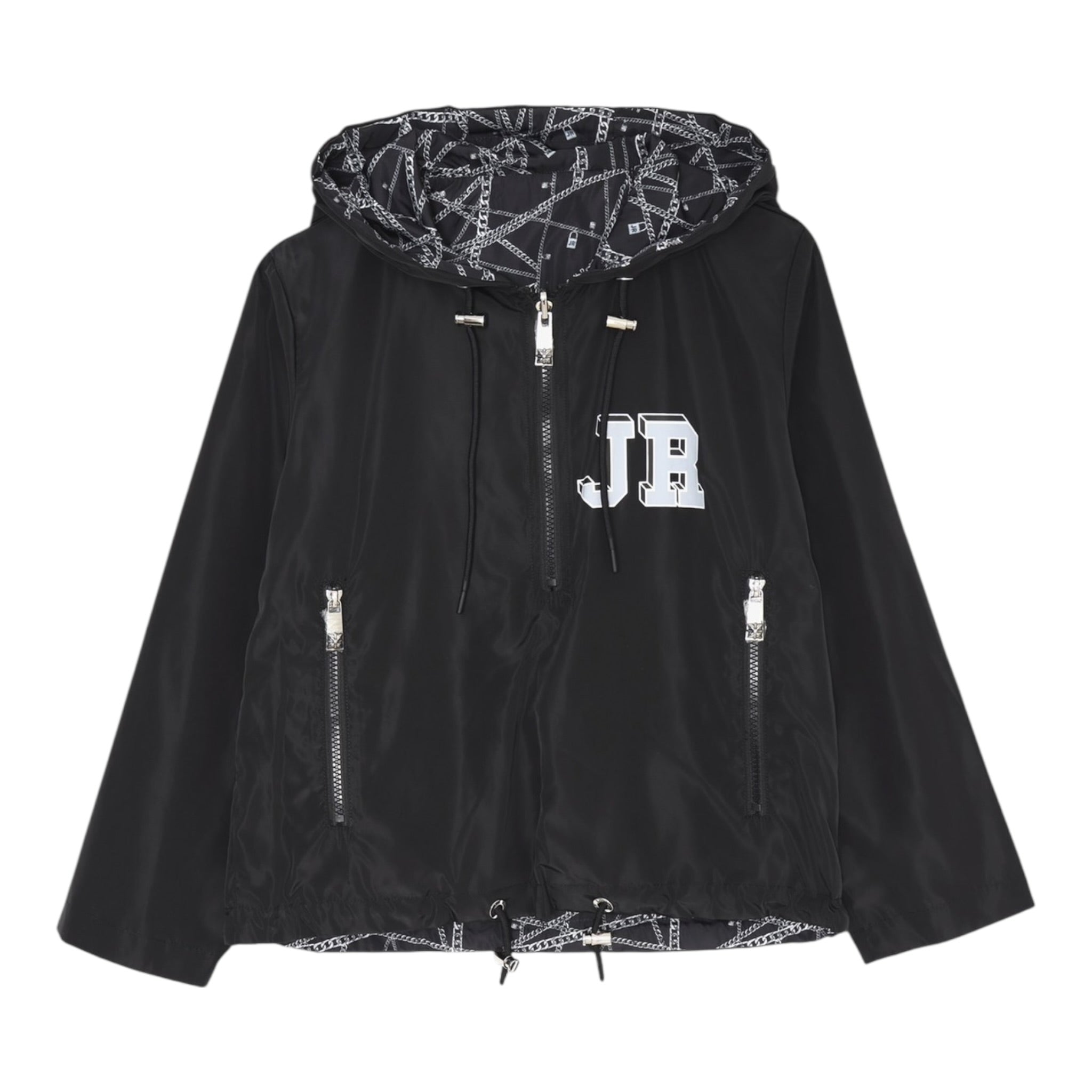 John Richmond Giubbio Reversibile con Cappuccio  per Neonato RBP25034KXN NERO JOHN RICHMOND 