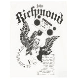 John Richmond T-Shirt Girocollo Tinta Unita con Stampa per Bambino RBP25058TS PANNA JOHN RICHMOND 