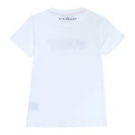 John Richmond T-Shirt Girocollo Tinta Unita con Stampa per Bambino RBP25071TS BIANCO JOHN RICHMOND 