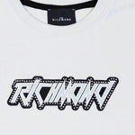John Richmond T-Shirt Girocollo Tinta Unita con Stampa per Bambino RBP25071TS BIANCO JOHN RICHMOND 
