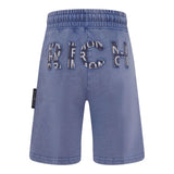John Richmond Bermuda Tinta Unita con Elastico In Vita per Bambino RBP25114BE AZZURRO JOHN RICHMOND 