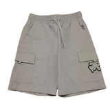 John Richmond Bermuda Tinta Unita con Elastico In Vita per Bambino RBP25144BE GRIGIO JOHN RICHMOND 