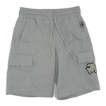 John Richmond Bermuda Tinta Unita con Elastico In Vita per Bambino RBP25144BEX GRIGIO JOHN RICHMOND 