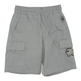 John Richmond Bermuda Tinta Unita con Elastico In Vita per Bambino RBP25144BEX GRIGIO JOHN RICHMOND 