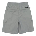 John Richmond Bermuda Tinta Unita con Elastico In Vita per Bambino RBP25144BEX GRIGIO JOHN RICHMOND 
