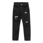 John Richmond Jeans Tinta Unita con Girovita Regolabile per Bambino RBP25181JE NERO JOHN RICHMOND 