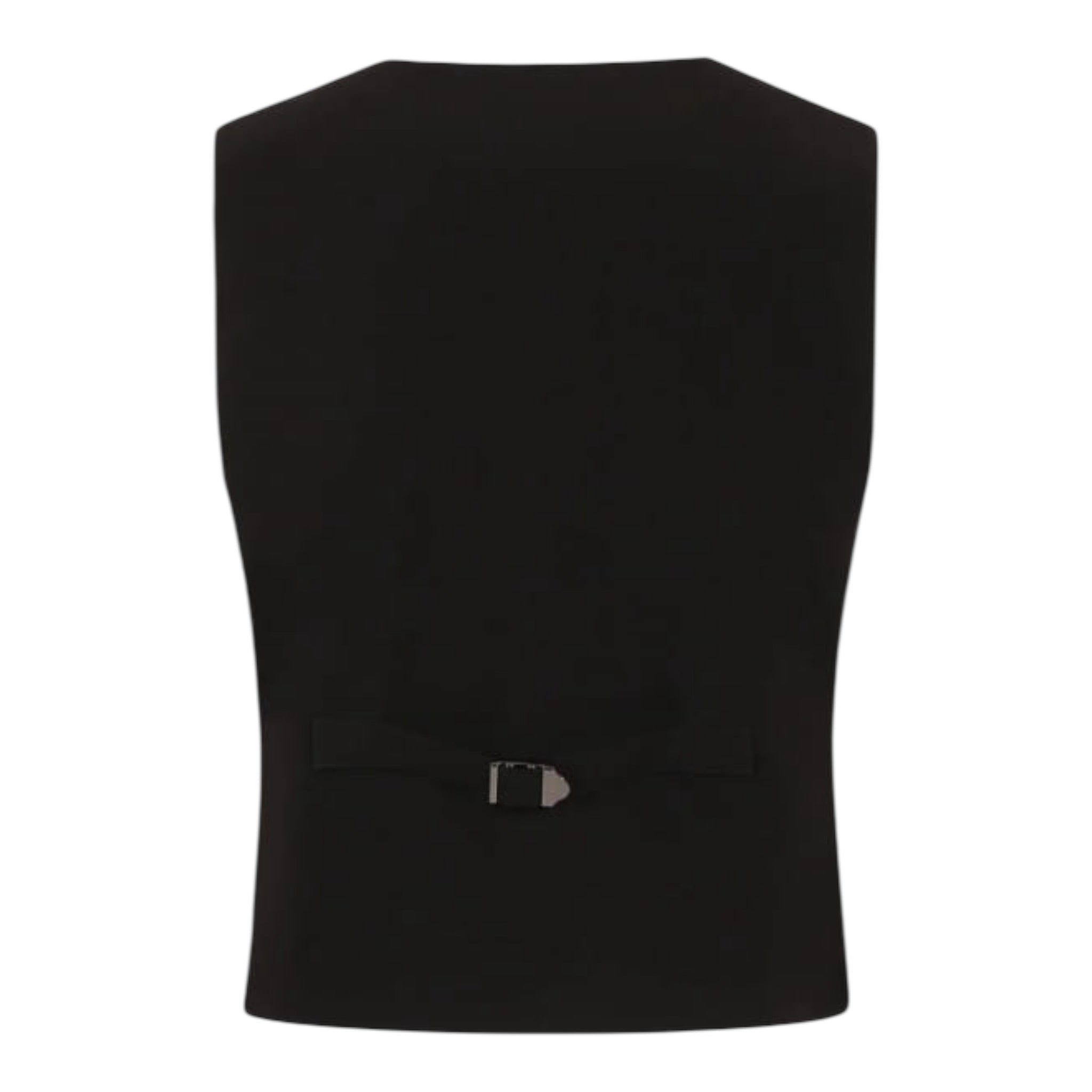 John Richmond Gilet Tinta Unita Doppiopetto per Bambino RBP25220GTX NERO JOHN RICHMOND 