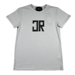 John Richmond T-Shirt Girocollo Tinta Unita con Logo per Bambino RBP26004TS GRIGIO JOHN RICHMOND 