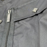 John Richmond Camicia Tinta Unita con Zip per Bambino RBP26009CA NERO JOHN RICHMOND 