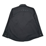 John Richmond Camicia Tinta Unita con Bottoni per Bambino RBP26029CA NERO JOHN RICHMOND 