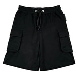 John Richmond Bermuda Tinta Unita con Tasconi per Bambino RBP26060BE NERO JOHN RICHMOND 