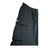 John Richmond Bermuda Tinta Unita con Tasconi per Bambino RBP26060BE NERO JOHN RICHMOND 