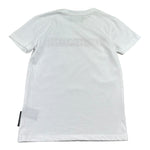 John Richmond T-Shirt Girocollo Tinta Unita con Stampa per Bambino RBP26114TS BIANCO JOHN RICHMOND 