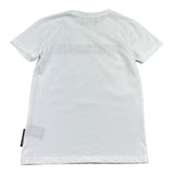 John Richmond T-Shirt Girocollo Tinta Unita con Stampa per Bambino RBP26114TS BIANCO JOHN RICHMOND 