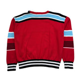 John Richmond Maglia Girocollo Tinta Unita con Stampa per Bambino RBP26124MA ROSSO JOHN RICHMOND 