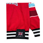 John Richmond Maglia Girocollo Tinta Unita con Stampa per Bambino RBP26124MA ROSSO JOHN RICHMOND 