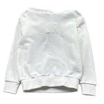 John Richmond Felpa Chiusa con Cappuccio Tinta Unita per Bambino RBP26190FE BIANCO JOHN RICHMOND 