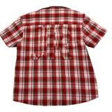 John Richmond Camicia Mezza Manica Fantasia  per Bambino RBP26194CA ROSSO JOHN RICHMOND 