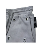 John Richmond Bermuda In Tuta Tinta Unita con Trafori per Bambino RBP26215BE GRIGIO JOHN RICHMOND 