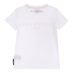 John Richmond T-Shirt Girocollo Tinta Unita con Stampa per Bambina RGP25002TSXXX BIANCO JOHN RICHMOND 