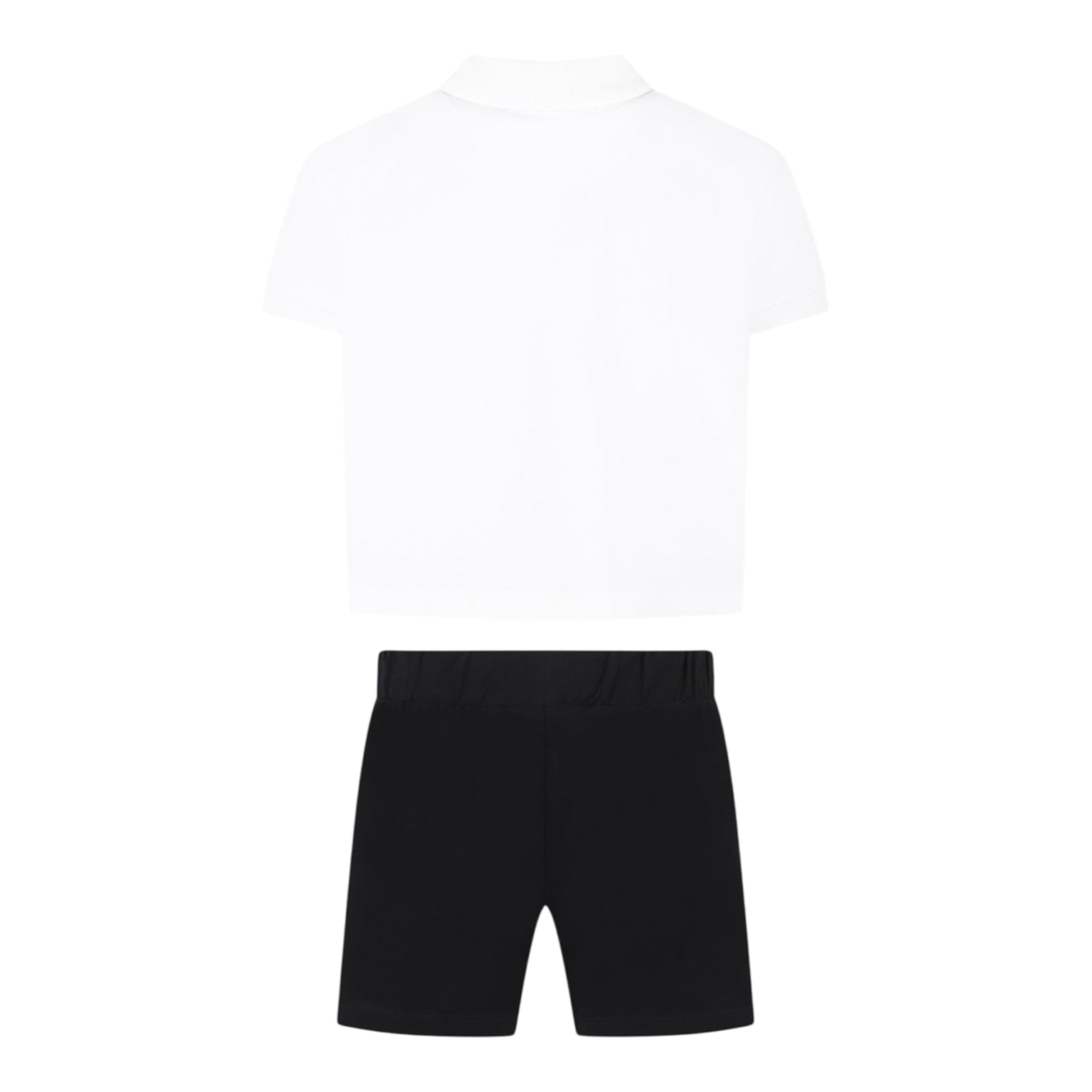 John Richmond Completo 2 Pezzi Polo-Bermuda Bicolore per Neonato RGP25006CJ BIANCO/NERO JOHN RICHMOND 