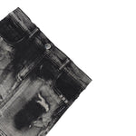 John Richmond Gonna In Denim Tinta Unita con Girovita Regolabile per Bambina RGP25016GOX NERO JOHN RICHMOND 