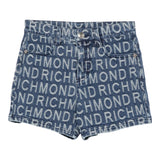 John Richmond Short In Denim Logato per Bambina RGP25122SHX BLU JOHN RICHMOND 