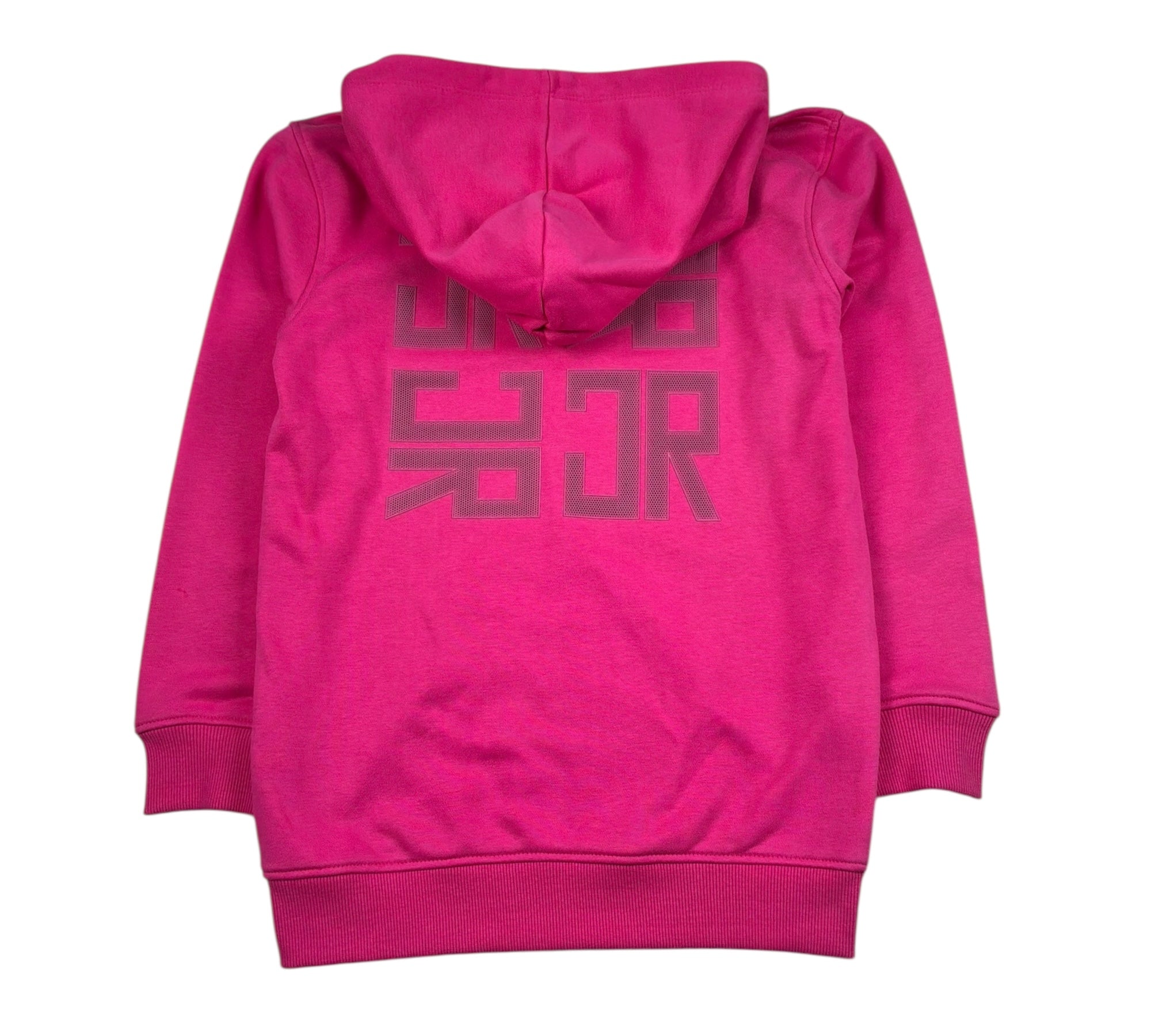John Richmond Felpa con Zip E Cappuccio Tinta Unita per Bambina RGP26001FEA FUXIA JOHN RICHMOND 