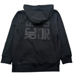 John Richmond Felpa con Zip E Cappuccio Tinta Unita per Bambino RGP26001FE NERO JOHN RICHMOND 