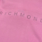 John Richmond Felpa Tinta Unita con Cappuccio E Stampa per Bambina RGP26006FE ROSA JOHN RICHMOND 