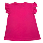 John Richmond T-Shirt Girocollo Tinta Unita con Logo per Bambina RGP26024TS FUXIA JOHN RICHMOND 