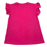 John Richmond T-Shirt Girocollo Tinta Unita con Logo per Bambina RGP26024TS FUXIA JOHN RICHMOND 