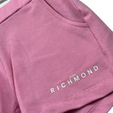 John Richmond Completo 2 Pezzi Polo-Short Bicolore per Bambina RGP26028CE ROSA/BIANCO JOHN RICHMOND 