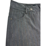 John Richmond Pantalone Modello Palazzo Tinta Unita per Bambina RGP26042PA GRIGIO JOHN RICHMOND 