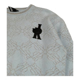 John Richmond Maglia Tinta Unita con Stampa E Fantasia per Bambina RGP26063MA AZZURRO JOHN RICHMOND 