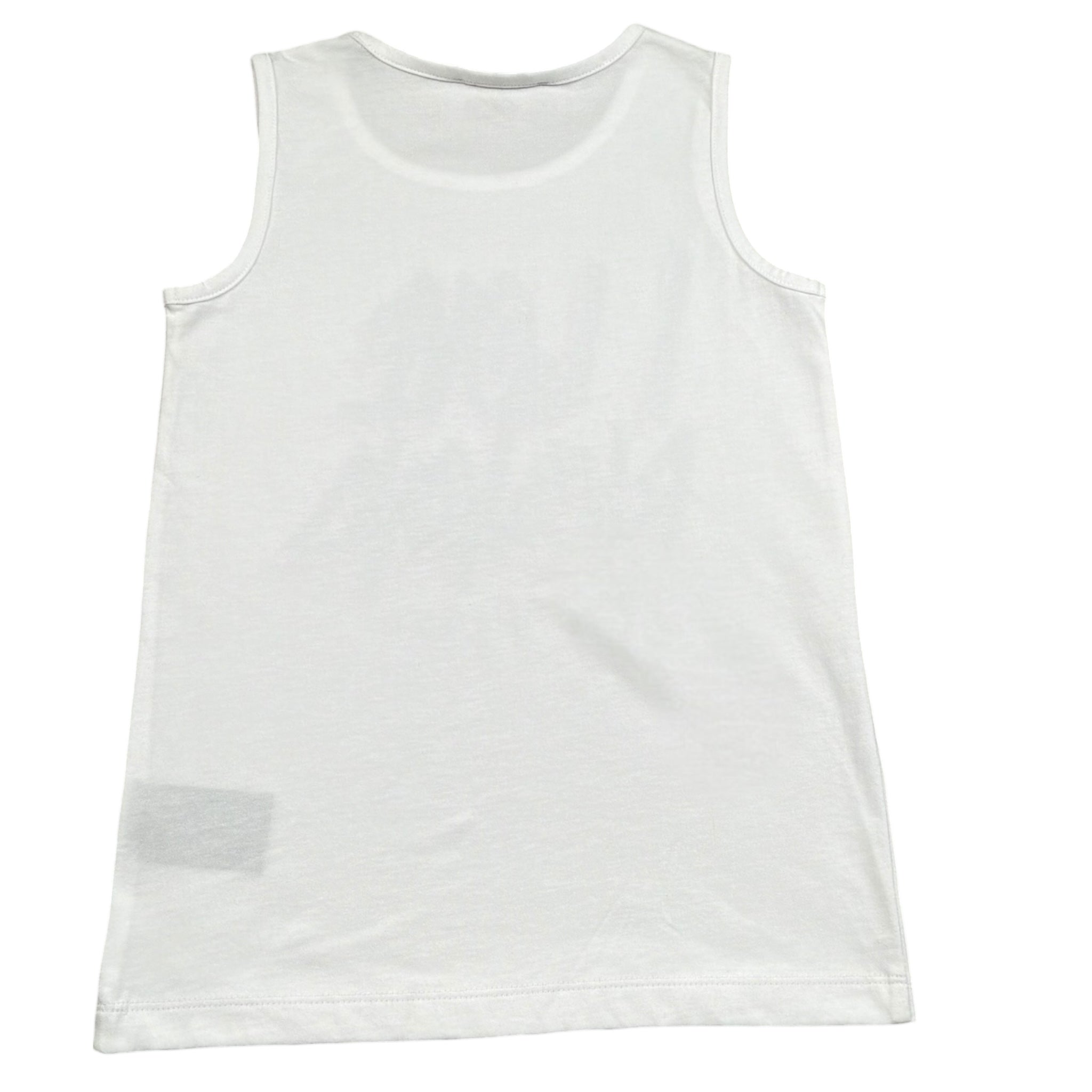 John Richmond Completo 2 Pezzi Canotta Tinta Unita con Stampa-Short per Bambina RGP26120CJ BIANCO JOHN RICHMOND 