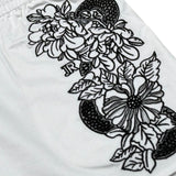 John Richmond Completo 2 Pezzi Short Tinta Unita con Stampa-Camicia per Bambina RGP26126CE BIANCO JOHN RICHMOND 