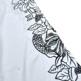 John Richmond Pantalone Modello A Palazzo Tinta Unita con Stampa per Bambina RGP26127PA BIANCO JOHN RICHMOND 