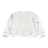 John Richmond Felpa Girocollo Tinta Unita con Stampa per Bambina RGP26161FE BIANCO JOHN RICHMOND 