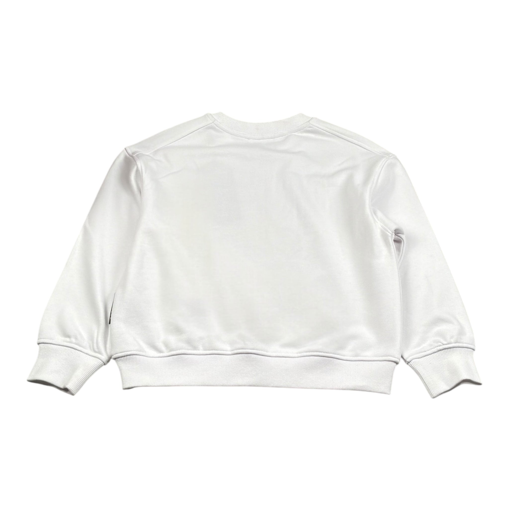 John Richmond Felpa Girocollo Tinta Unita con Stampa per Bambina RGP26161FE BIANCO JOHN RICHMOND 