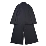 John Richmond Completo 2 Pezzi Giacca-Pantalone Tinta Unita per Bambina RGP26182JP NERO JOHN RICHMOND 