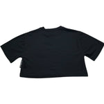 John Richmond T-Shirt Girocollo Tinta Unita con Brillantini per Bambina RGP26203TS NERO JOHN RICHMOND 