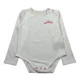 John Richmond Body Manica Lunga tinta unita con Logo Panna per Neonata RIA23096VEN PANNA JOHN RICHMOND 