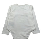 John Richmond Body Manica Lunga tinta unita con Logo Panna per Neonata RIA23096VEN PANNA JOHN RICHMOND 