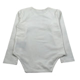 John Richmond Body Manica Lunga tinta unita con Logo Panna per Neonata RIA23096VEN PANNA JOHN RICHMOND 