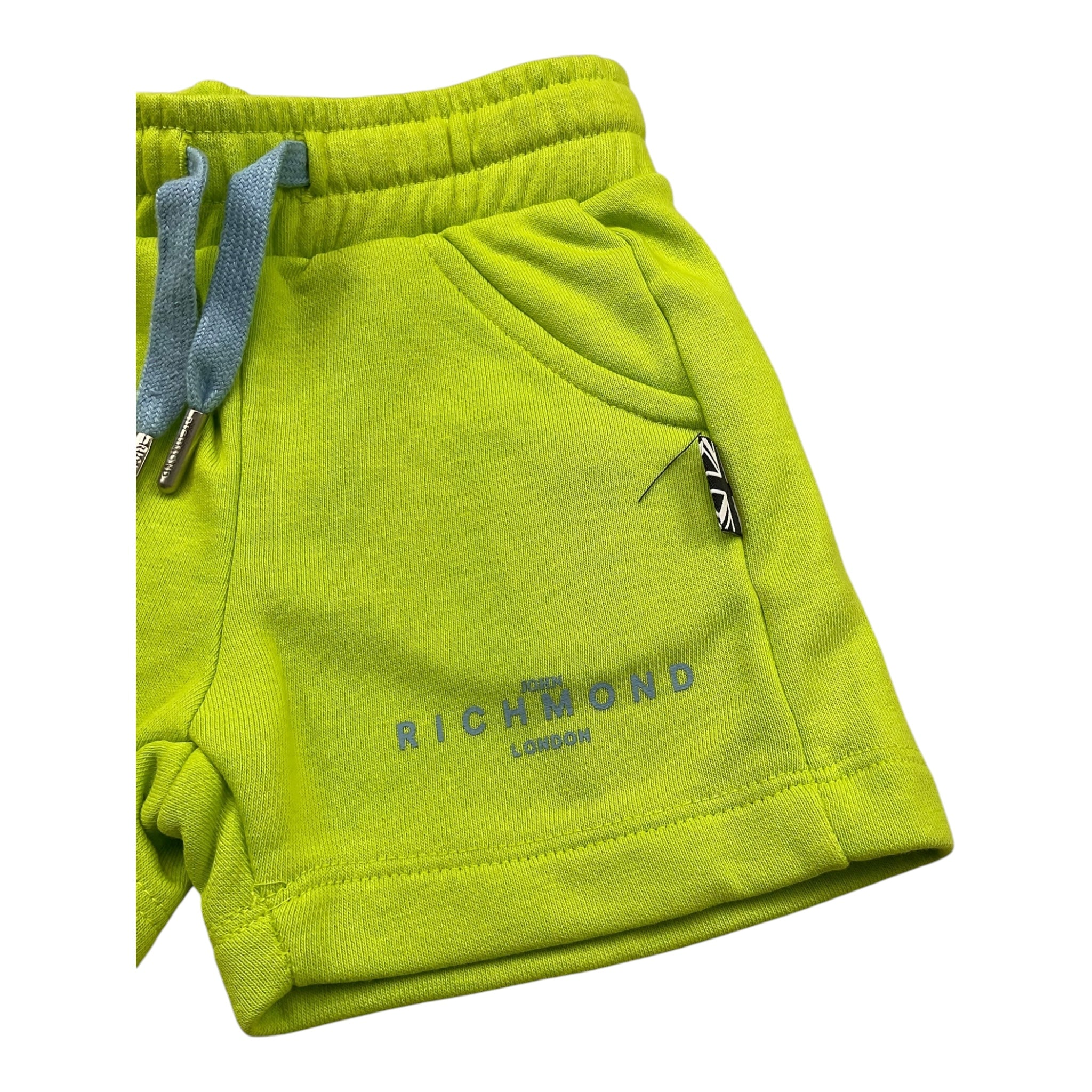 John Richmond Bermuda Tinta Unita con Logo per Neonato RIP24006BE VERDE JOHN RICHMOND 
