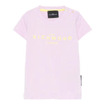 John Richmond T-Shirt Girocollo Tinta Unita con Stampa per Bambina RIP25002TSJXXX LILLA JOHN RICHMOND 