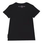 John Richmond T-Shirt Girocollo Tinta Unita con Stampa per Neonata RIP25002TSXXX NERO JOHN RICHMOND 