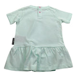 John Richmond Abito Tinta Unita con Stampa per Neonata RIP25005VE VERDE ACQUA JOHN RICHMOND 