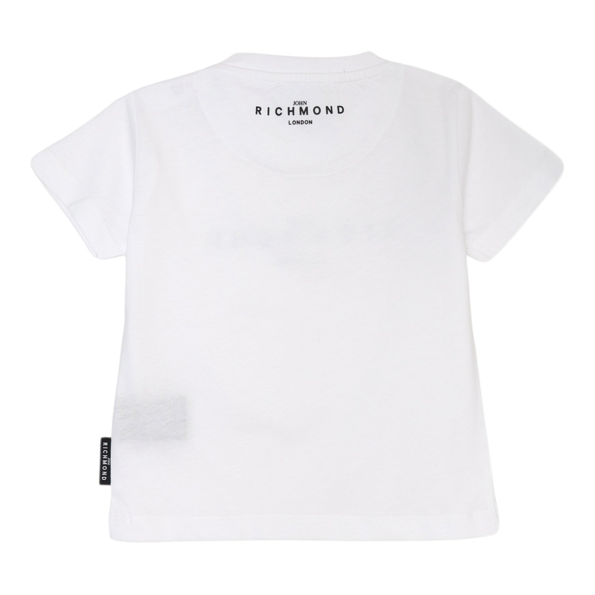 John Richmond Completo 2 Pezzi T-Shirt-Bermuda Bicolore per Neonato RIP25018CF BIANCO/NERO JOHN RICHMOND 